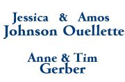 Jessica Johnson & Amos Oulette, Anne & Tim Gerber Sponsor of THRU Project 2021 Annual Gala