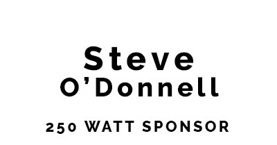 Steve O'Donnell 250 Watt Sponsor