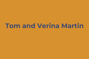 Tom and Verina Martin